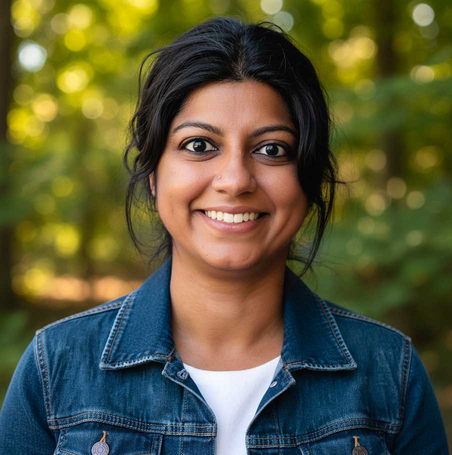 Kiran, Accredited Mental Health Social Worker offering outdoor and online therapy on the Gold Coast